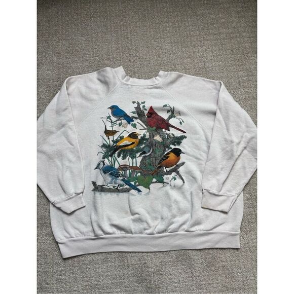 Vintage 90's Bird Crewneck Sweatshirt - Picture 1 of 10